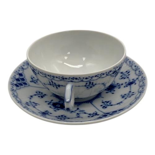 ROYAL COPENHAGEN (ロイヤル・コペンハーゲン) カップ&ソーサー ブルーフルーテッド・ハーフレース