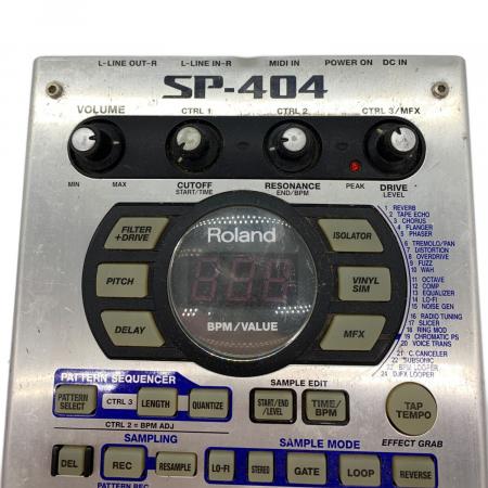 Roland SP-404 ポータブルパワーサンプラー ジャンク ROLAND (ローランド) ポータブルパワーサンプラー SP-404 通電確認のみ