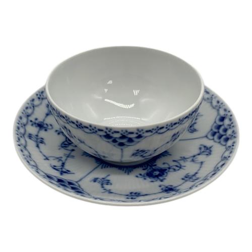 ROYAL COPENHAGEN (ロイヤル・コペンハーゲン) カップ&ソーサー ブルーフルーテッド・ハーフレース