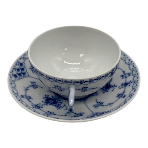 ROYAL COPENHAGEN (ロイヤル・コペンハーゲン) カップ&ソーサー ブルーフルーテッド・ハーフレース