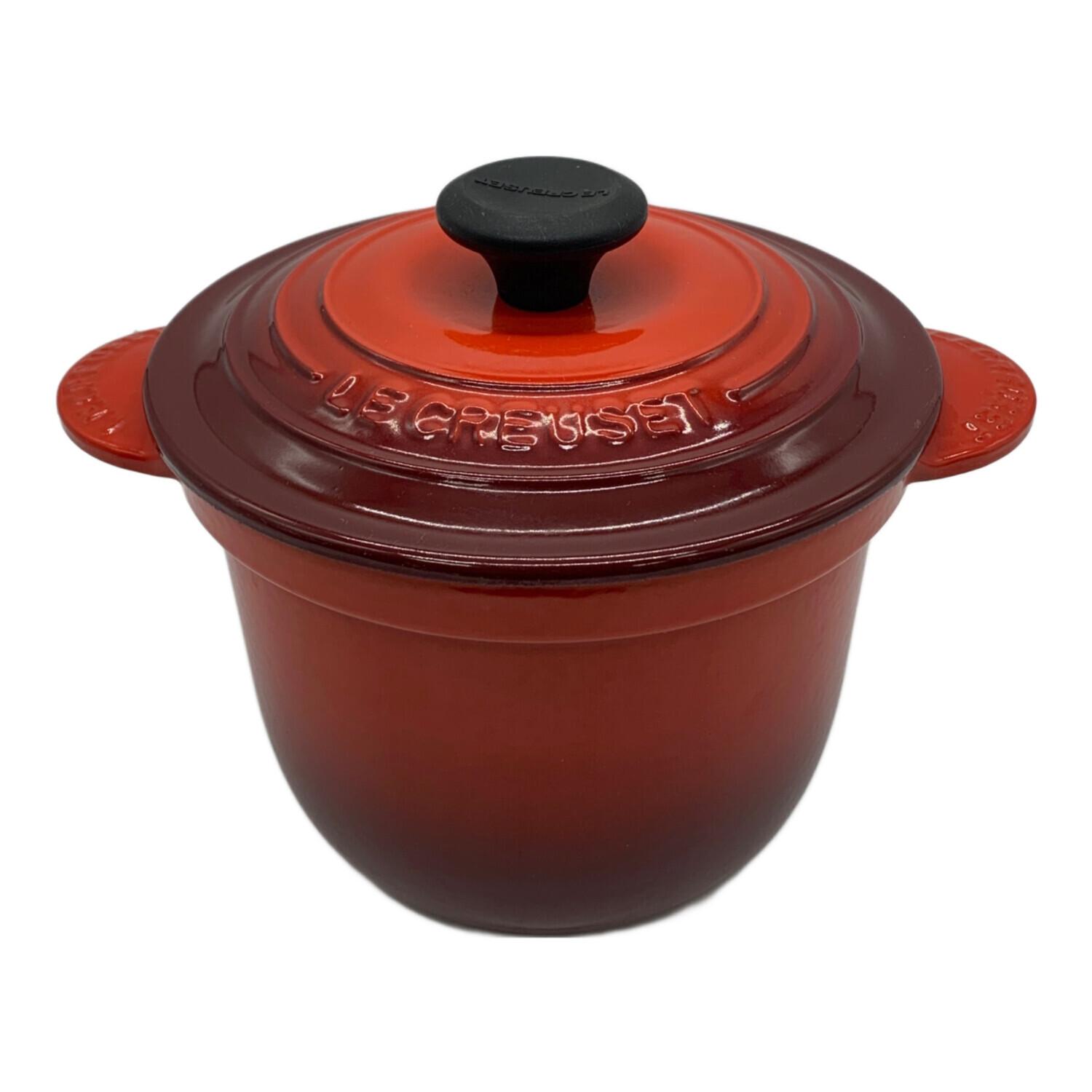 LE CREUSET (ルクルーゼ) ココット・エブリィ 18 レッド