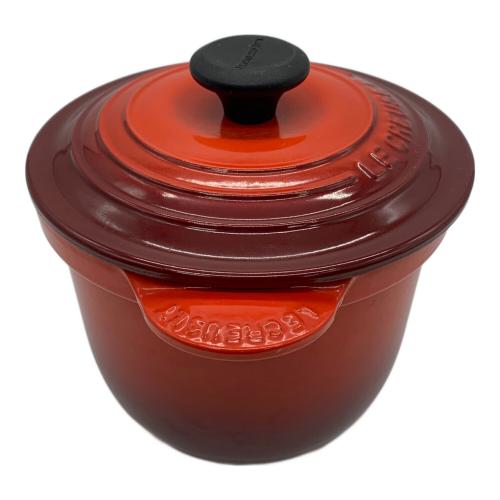 LE CREUSET (ルクルーゼ) ココット・エブリィ 18 レッド