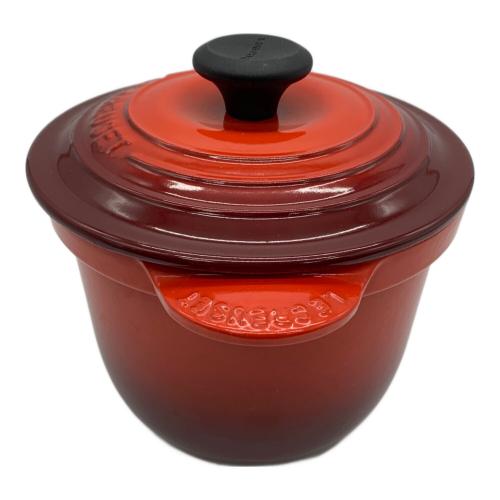 LE CREUSET (ルクルーゼ) ココット・エブリィ 18 レッド