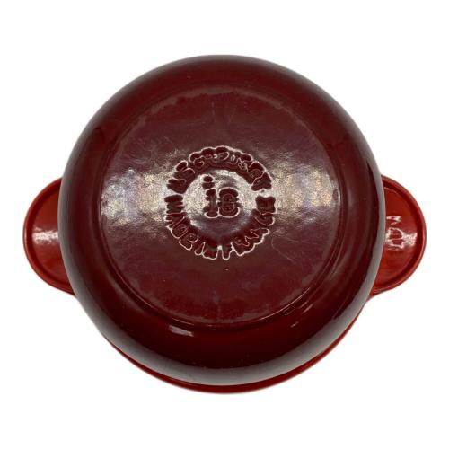 LE CREUSET (ルクルーゼ) ココット・エブリィ 18 レッド