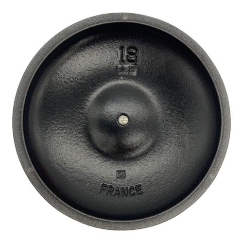 LE CREUSET (ルクルーゼ) ココット・エブリィ 18 オレンジ ロゴスレ有