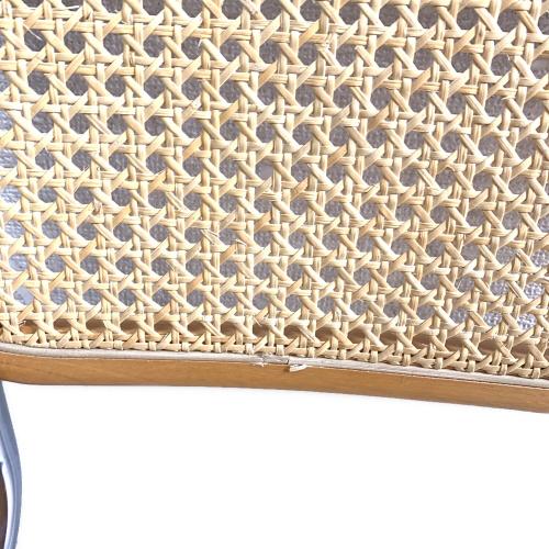 oliver (オリバー) ラタンチェア ナチュラル×シルバー S・CS-3152