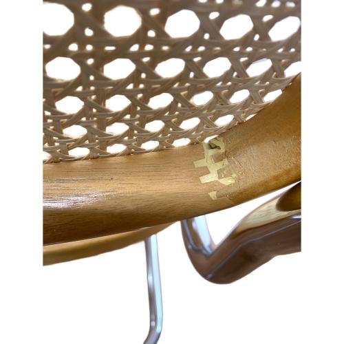 oliver (オリバー) ラタンチェア ナチュラル×シルバー S・CS