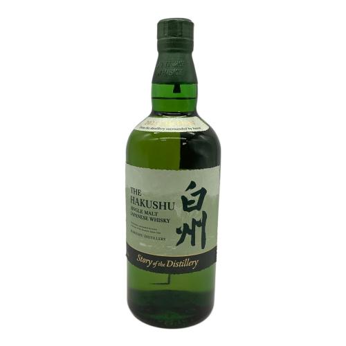 白州 (ハクシュウ) ジャパニーズウィスキー 700ml Story of the Distillery 2025 未開封