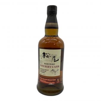 SAKURAO 桜尾 SHERRY CASK 700ml 広島 未開封 ジャパニーズウィスキー