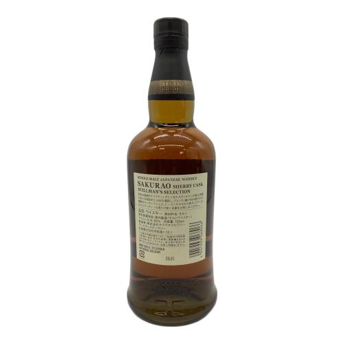 SAKURAO 桜尾 SHERRY CASK 700ml 広島 未開封 ジャパニーズウィスキー