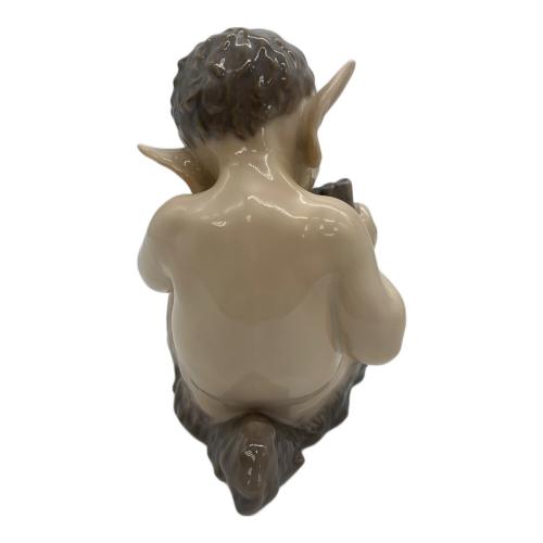 ROYAL COPENHAGEN (ロイヤル・コペンハーゲン) フィギュリン 1955年 @ Π パンフルートを吹くファウヌス 1736