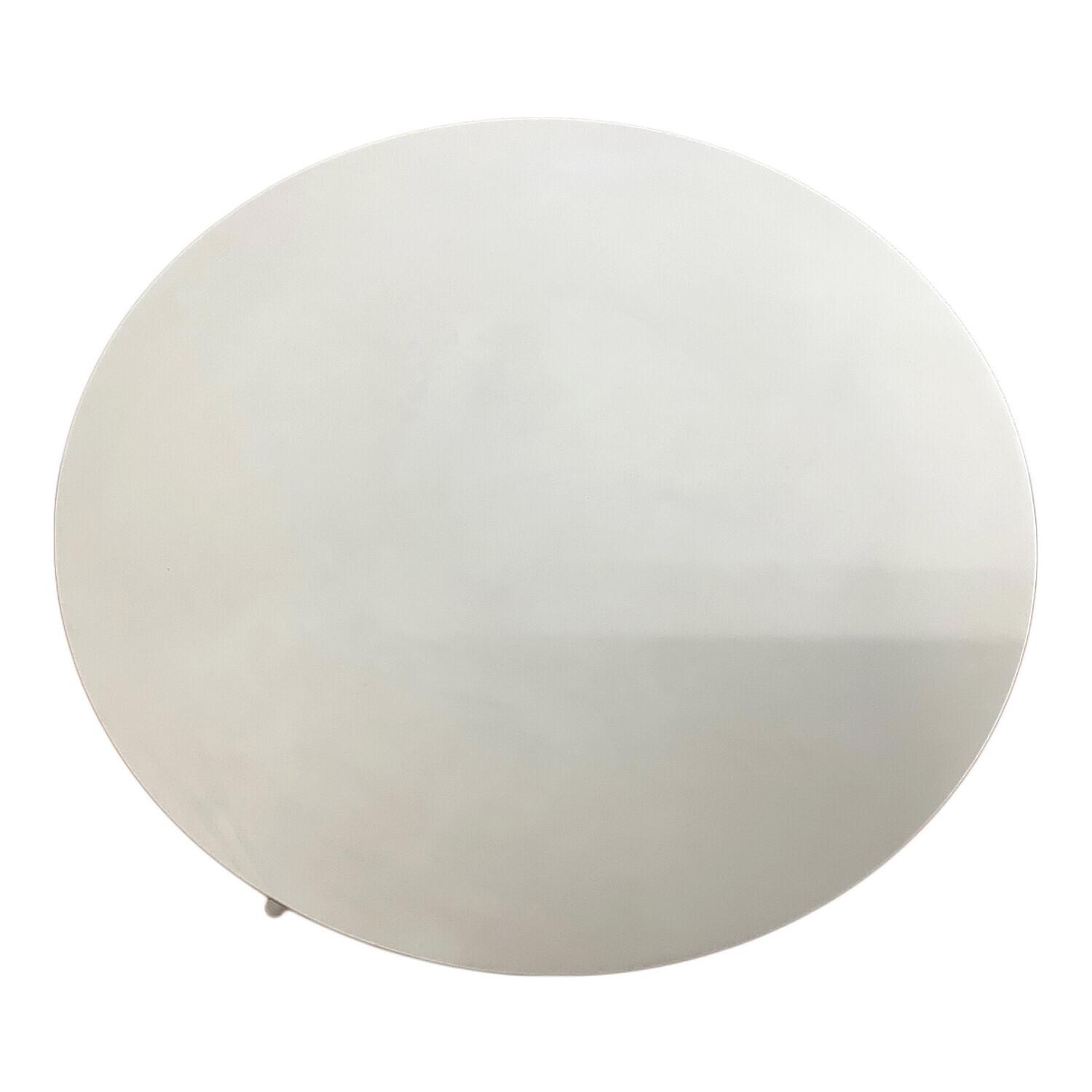 ACTUS (アクタス) サイドテーブル ホワイト @ Π 1点セット LUNA