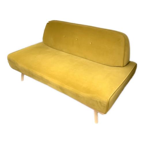 VENTOTA (ベントータ) 2人掛けソファー イエロー ファブリック Cauto