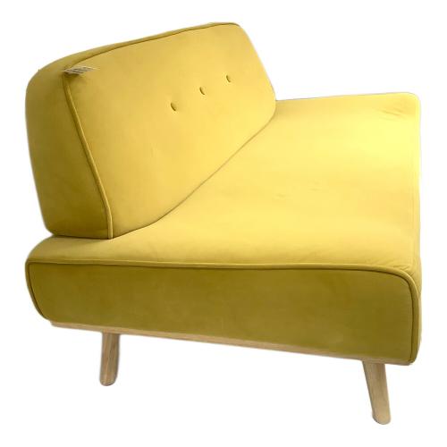 VENTOTA (ベントータ) 2人掛けソファー イエロー ファブリック Cauto