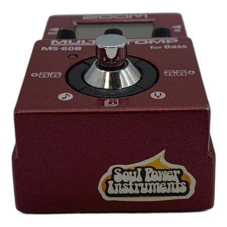 ZOOM (ズーム) ベース用マルチストンプ MS-60B｜トレファクONLINE