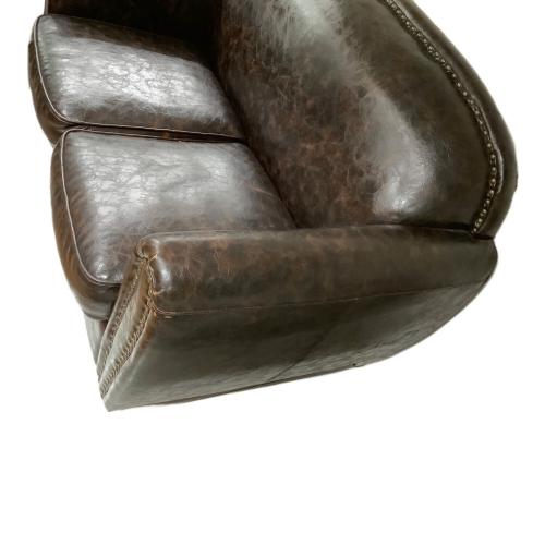 VINCENT (ヴィンセント) 2人掛けソファー ダークブラウン