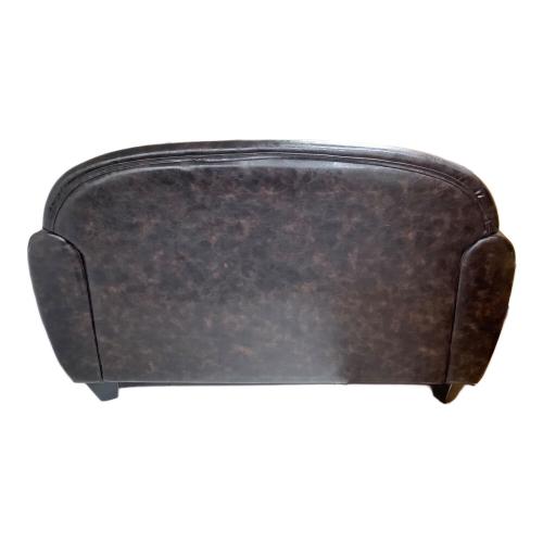 VINCENT (ヴィンセント) 2人掛けソファー ダークブラウン