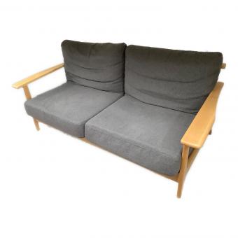 一生紀 (イッセイキ) 2人掛けソファー ナチュラル×グレー ERIS 2.5P SOFA