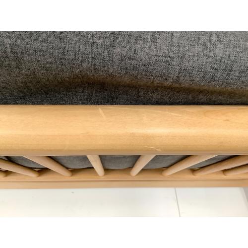 一生紀 (イッセイキ) 2人掛けソファー ナチュラル×グレー ERIS 2.5P SOFA