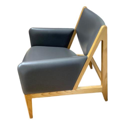 IDEE (イデー) アームチェアー グレー×ナチュラル 64 MATKA LOUNGE