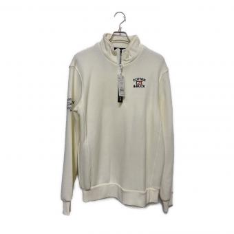 CUTTER&BUCK (カッター＆バック) ハーフジップニット 薄手ニット CBM4636 メンズ SIZE LL ホワイト