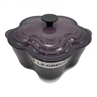 LE CREUSET (ルクルーゼ) ココット・フルール SIZE 20cm カシス