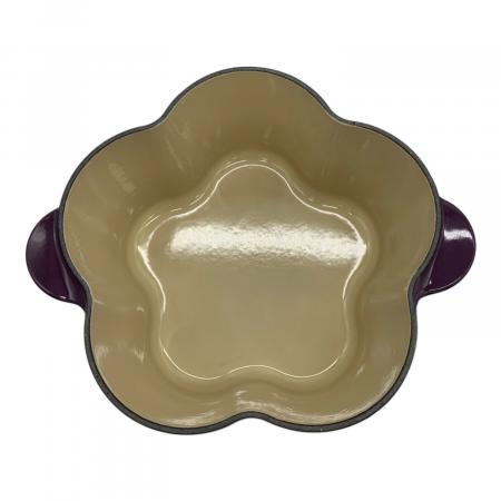 LE CREUSET (ルクルーゼ) ココット・フルール SIZE 20cm カシス