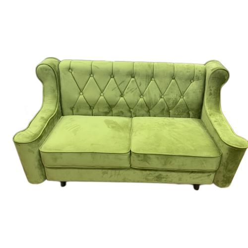 2人掛けソファー グリーン