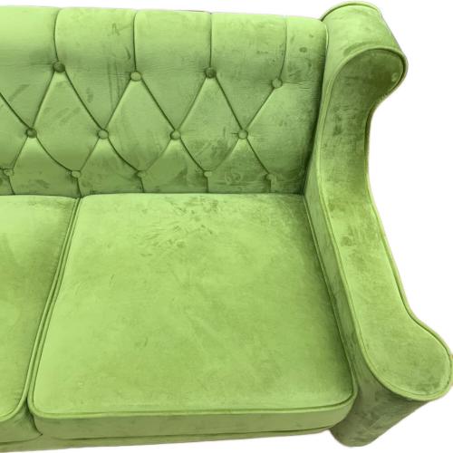 2人掛けソファー グリーン