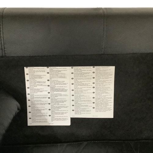 IKEA (イケア) 3人掛けソファー ブラック ランズクローナ