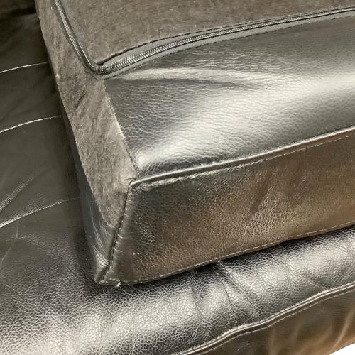 IKEA (イケア) 3人掛けソファー ブラック ランズクローナ