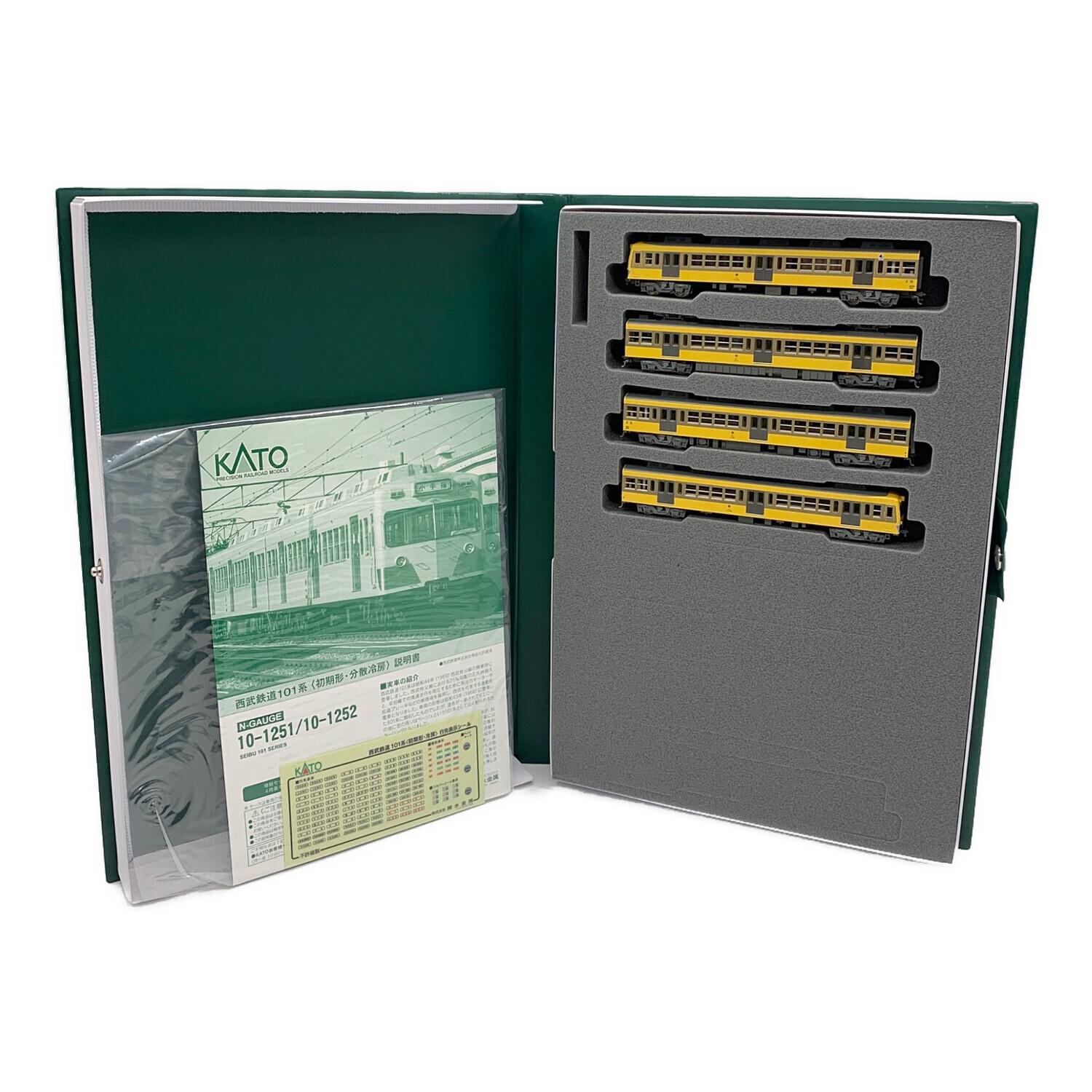 KATO 10−1251 西武鉄道101系〈初期型・分散冷房〉4両　室内灯入 KATO 10−1251 西武鉄道101系〈初期型・分散冷房〉4両 室内灯