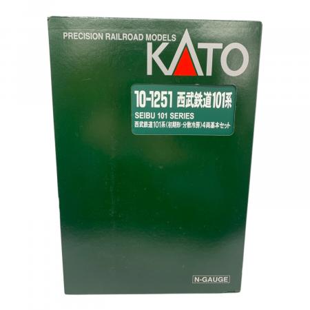 KATO (カトー) 西武鉄道101系<初期形・分散冷房>4両基本セット Nゲージ