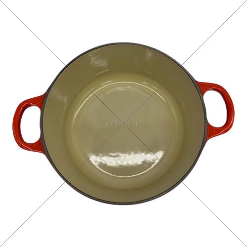 LE CREUSET (ルクルーゼ) 両手鍋 18cm ココット・ロンド