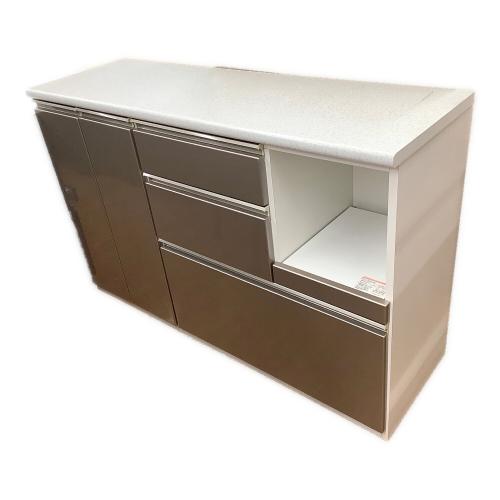 ニトリ キッチンカウンター 天板シート浮き アルミナ2