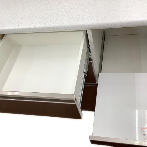ニトリ キッチンカウンター 天板シート浮き アルミナ2