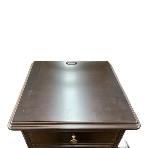 東海家具 (トウカイカグ) サイドテーブル 105 ブラウン