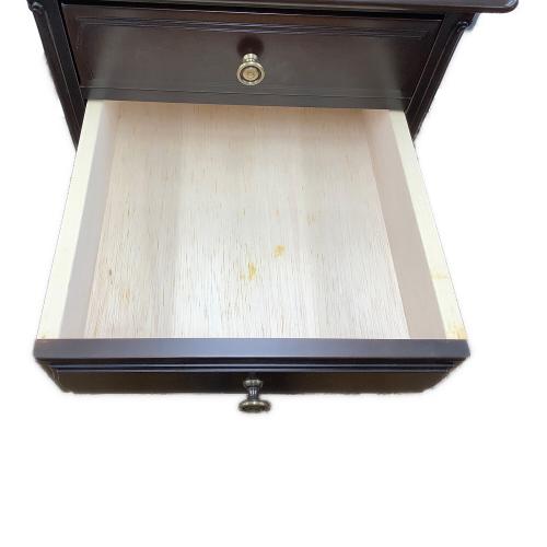 東海家具 (トウカイカグ) サイドテーブル 105 ブラウン