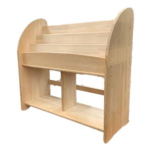 木遊舎 (モクユウシャ) ブックシェルフ えほん棚 ナチュラル