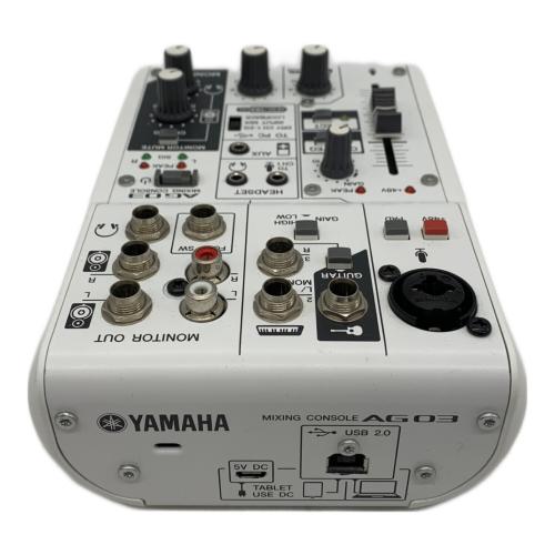 YAMAHA (ヤマハ) ミキサー AG03
