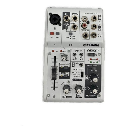 YAMAHA (ヤマハ) ミキサー AG03