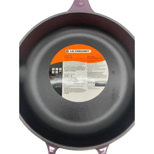 LE CREUSET (ルクルーゼ) スキレット カシス EVO SKILLET ROND 23 CAS