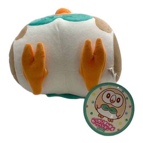 Pokemon Center (ポケモンセンター) モクロー タグ付 もっちりまんまるクッション