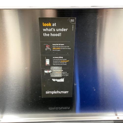 simplehuman (シンプルヒューマ) ダストボックス