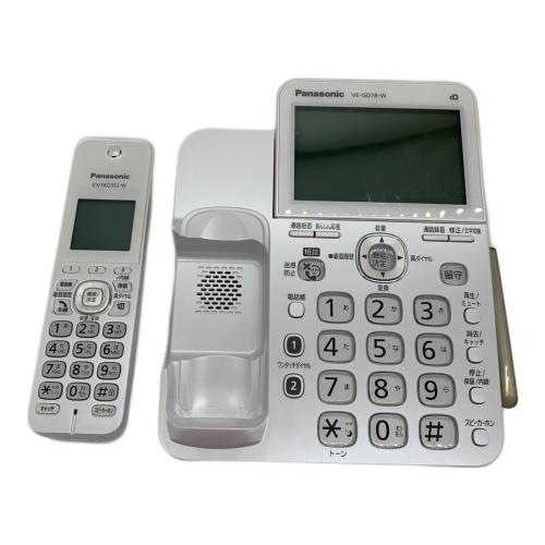 Panasonic (パナソニック) 子機付電話機 VE-GD78