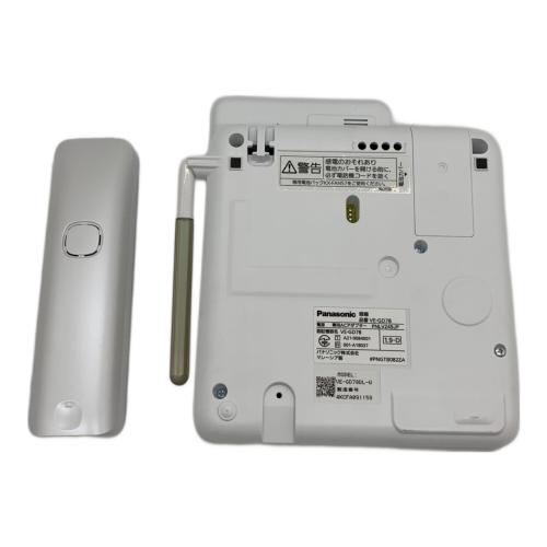 Panasonic (パナソニック) 子機付電話機 VE-GD78
