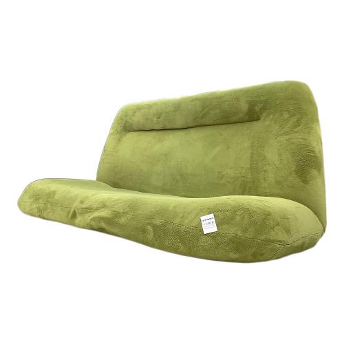 LOWYA (ロウヤ) リクライニングローソファー あぐらソファー ハイバック グリーン