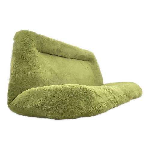 LOWYA (ロウヤ) リクライニングローソファー あぐらソファー ハイバック グリーン