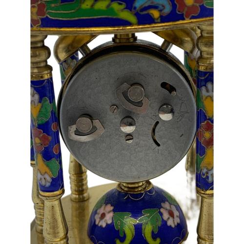 七宝焼 (シッポウヤキ) 置時計