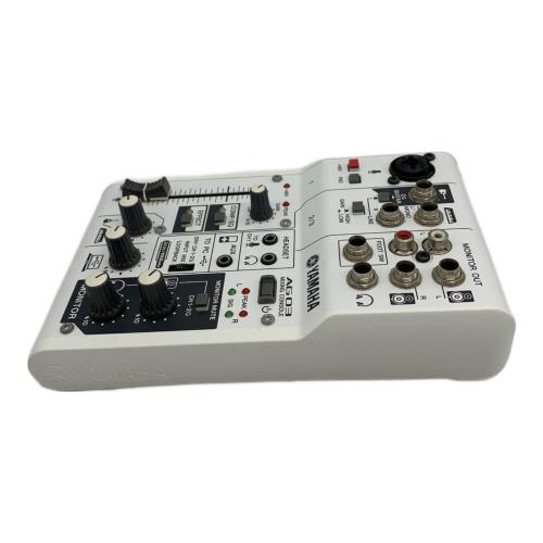 YAMAHA (ヤマハ) ウェブキャスティングミキサー AG03